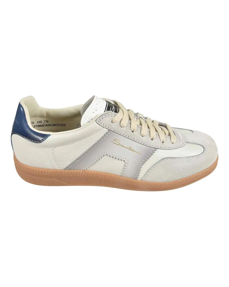 Santoni Sneaker - Weiß Weiß