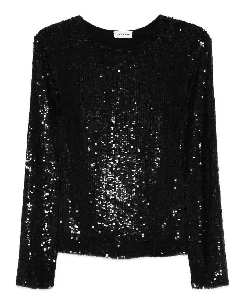 P.A.R.O.S.H. P. A.R. O.S. H. Top - Schwarz Schwarz