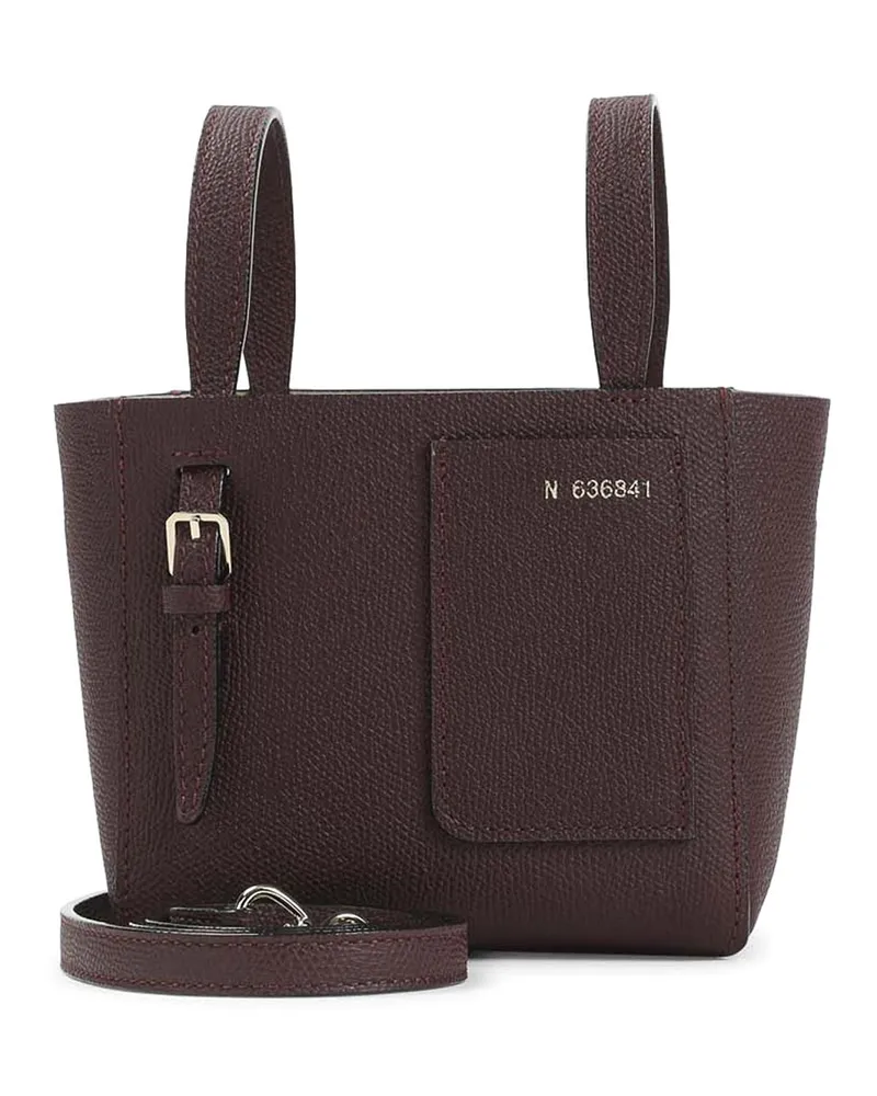 Valextra Schultertasche - Bordeaux Bordeaux