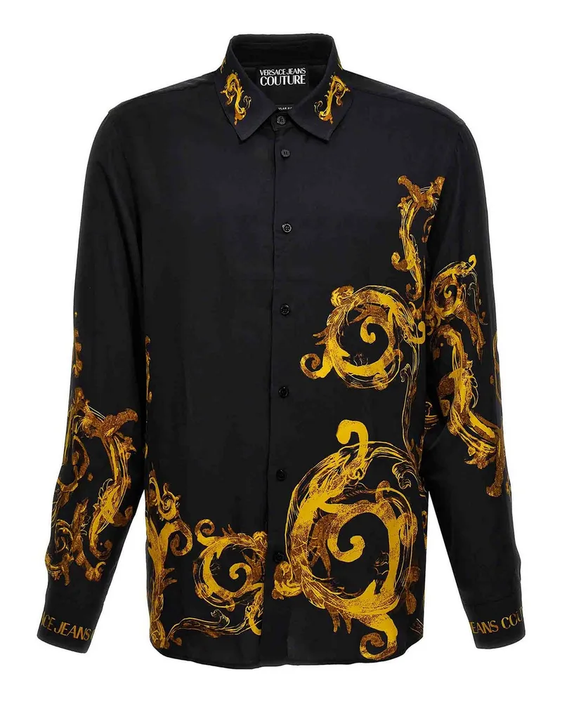 Versace Jeans Hemd - Schwarz Schwarz