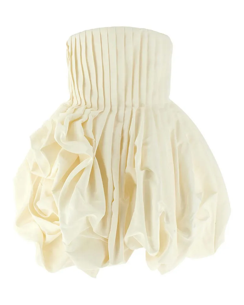 Carolina Herrera New York Knielanges Kleid - Weiß Weiß