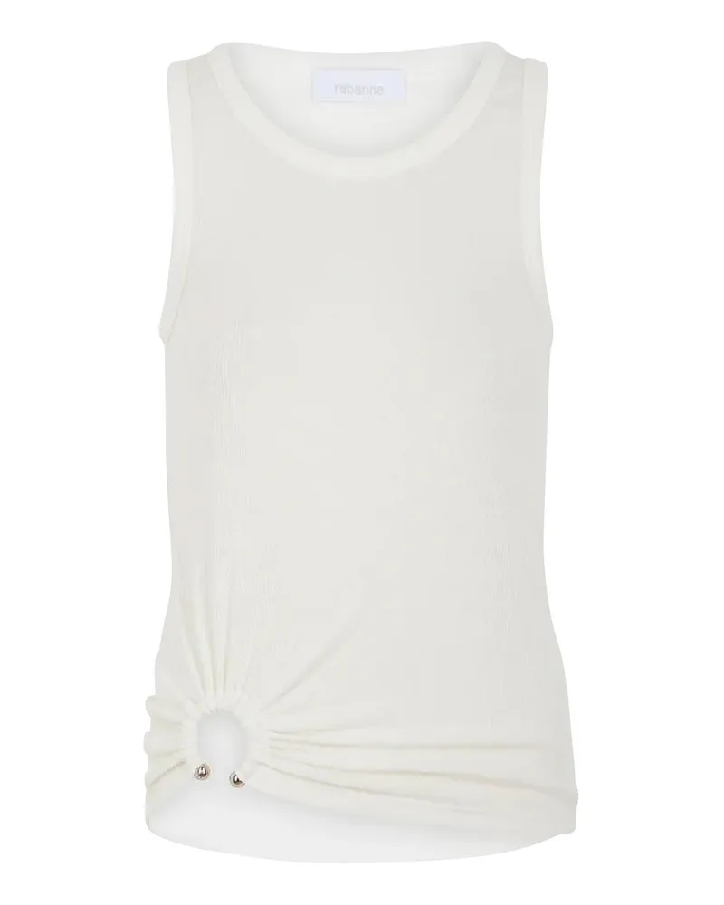 Paco Rabanne Top - Weiß Weiß