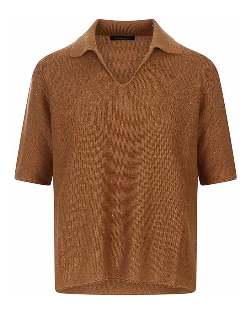 Fabiana Filippi Rollkragenpullover - Braun Braun