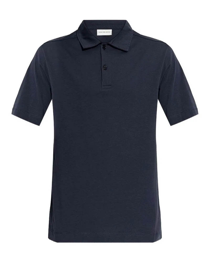 Dries van Noten Poloshirt - Dunkelblau Dunkelblau