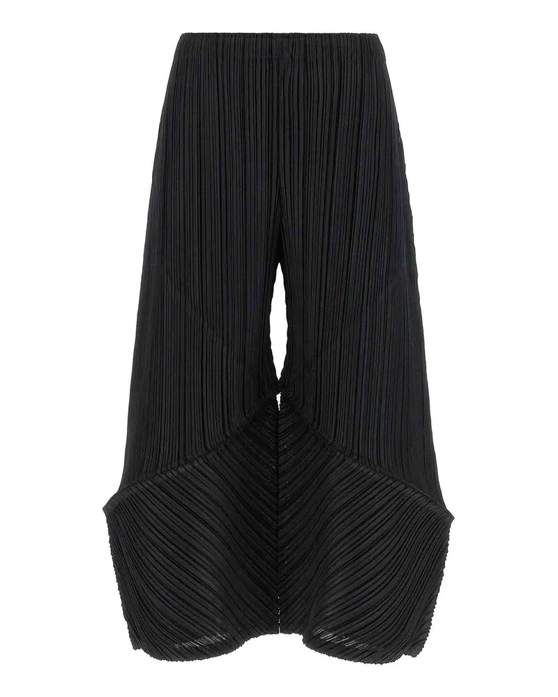Issey Miyake Casual Hose - Schwarz Schwarz