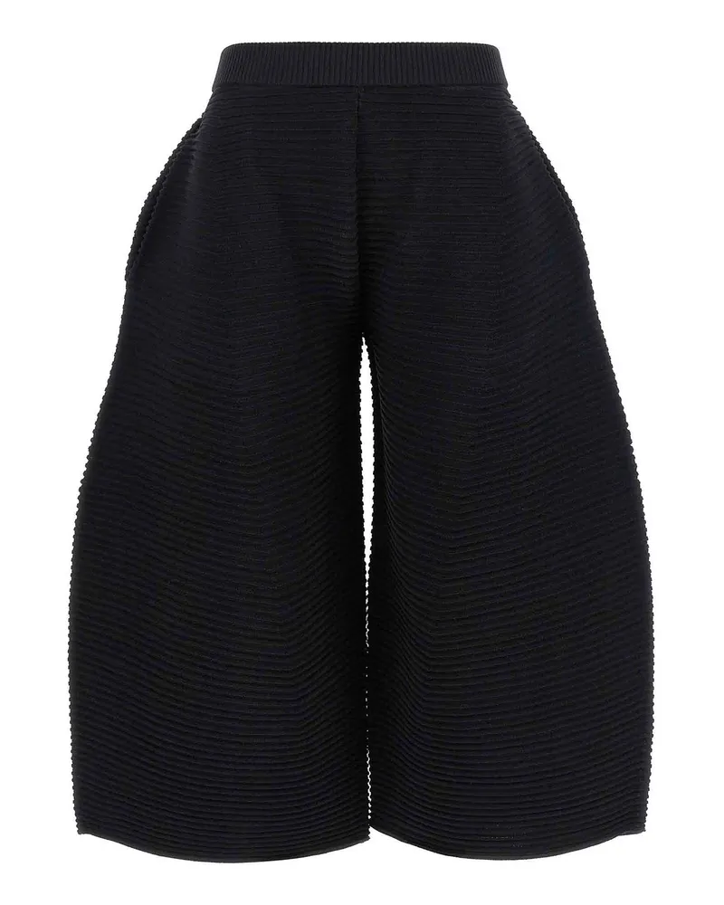 Issey Miyake Casual Hose - Schwarz Schwarz