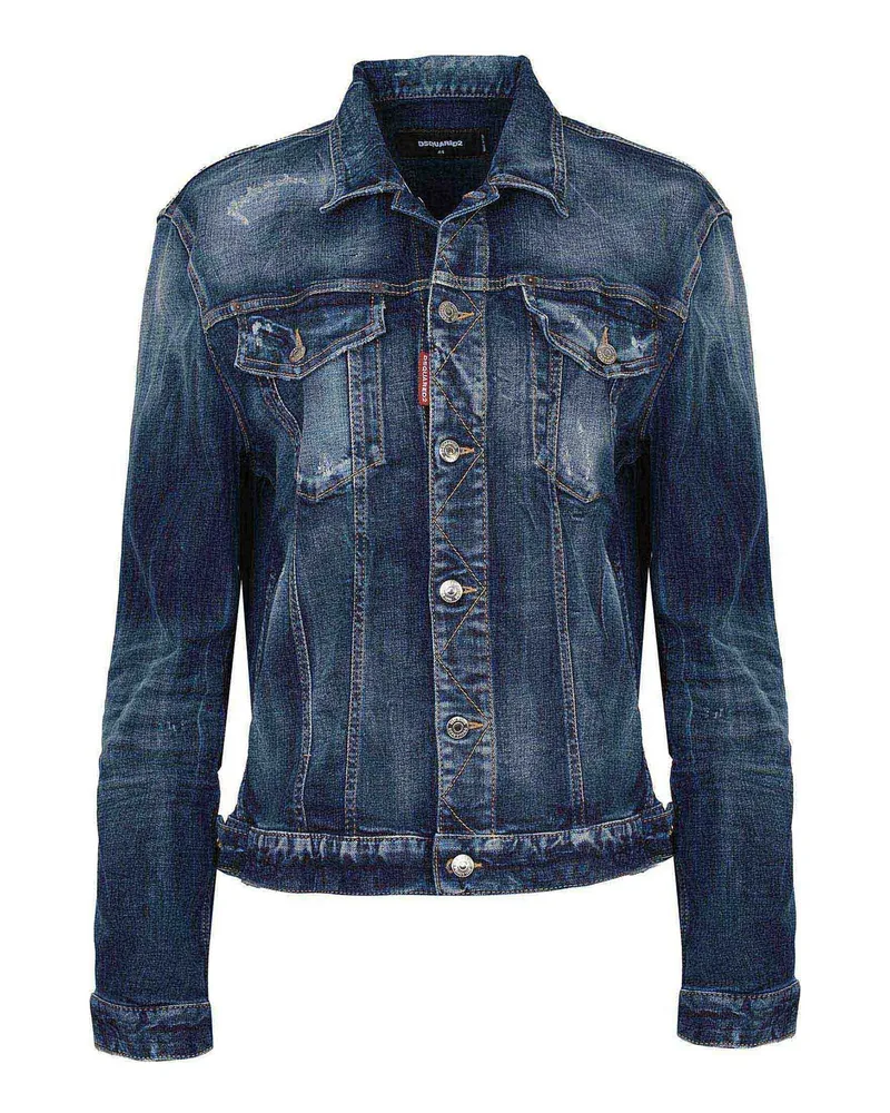 Dsquared2 Jeansjacke - Blau Blau
