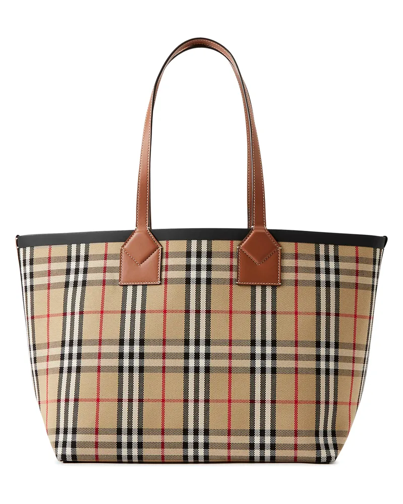Burberry Shopper - Schwarz Beige