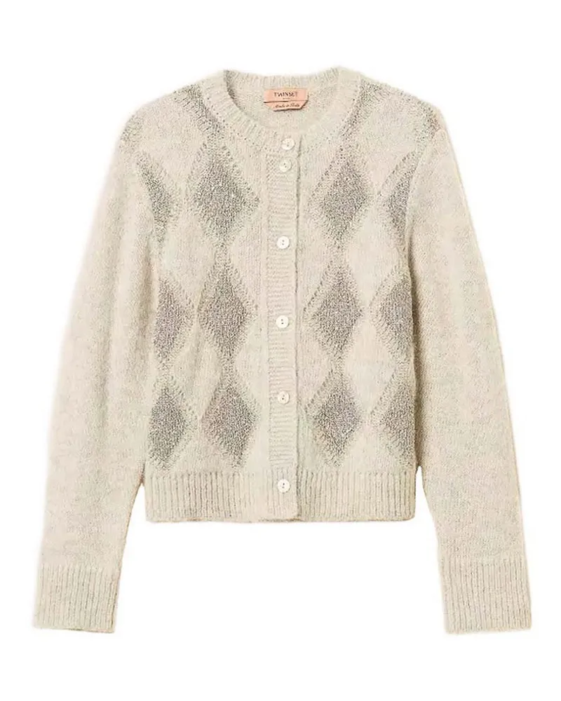 Twin-Set Cardigan - Grau Grau