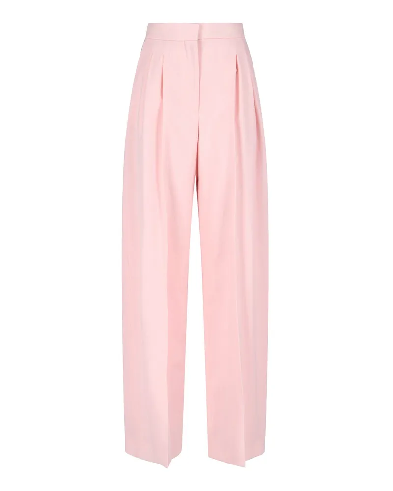 Alexander McQueen Formale Hose - Rosa Rosa
