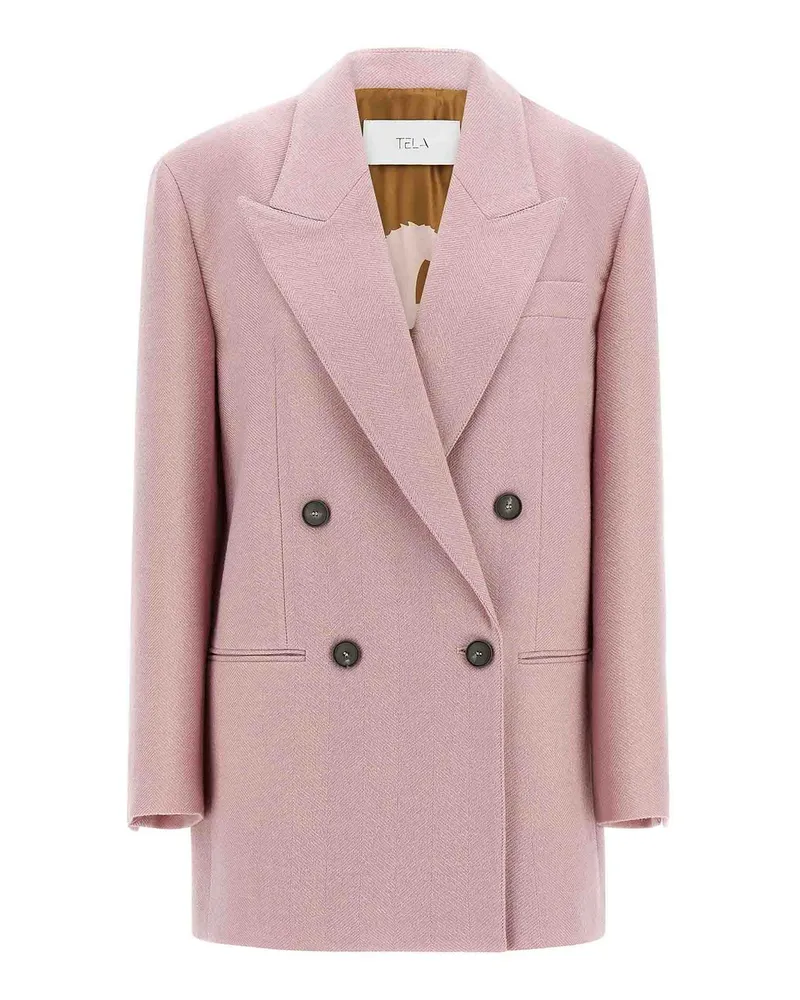 TELA Casualjacke - Rosa Nude