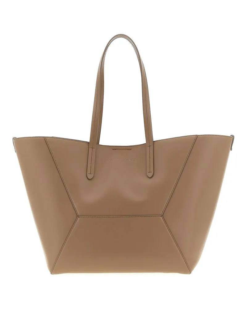 Brunello Cucinelli Umhängetasche - Beige Beige