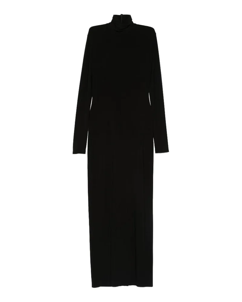Norma Kamali Maxikleid - Schwarz Schwarz