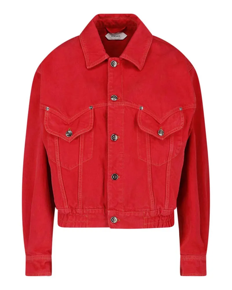 Versace Jeansjacke - Rot Rot