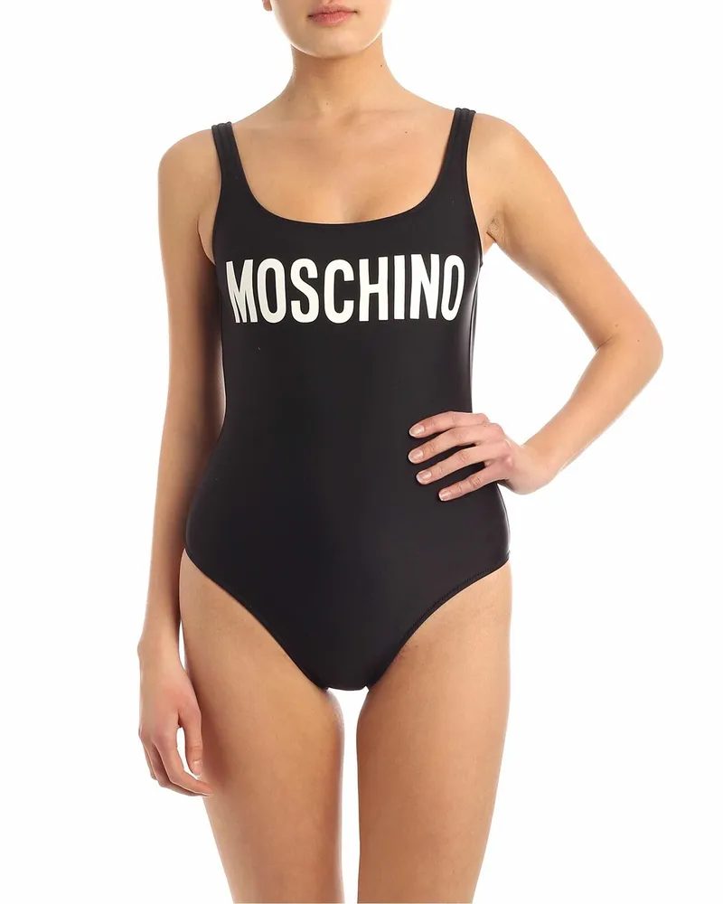 Moschino Badeanzug - Schwarz Schwarz