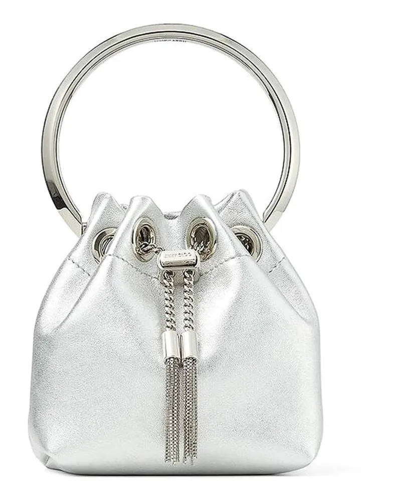 Jimmy Choo Schultertasche - Silber Silber