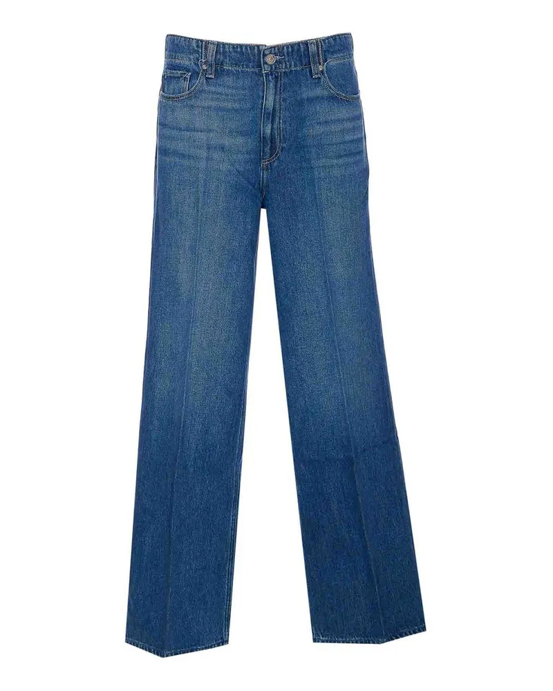 Paige Bootcut Jeans - Blau Blau