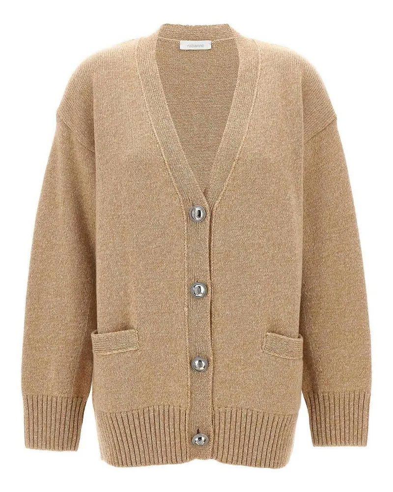 Paco Rabanne Cardigan - Beige Beige
