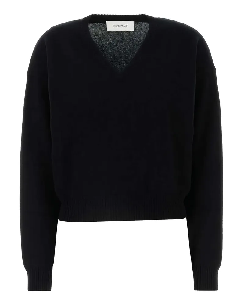 SPORTMAX U-Boot-Pullover - Schwarz Schwarz
