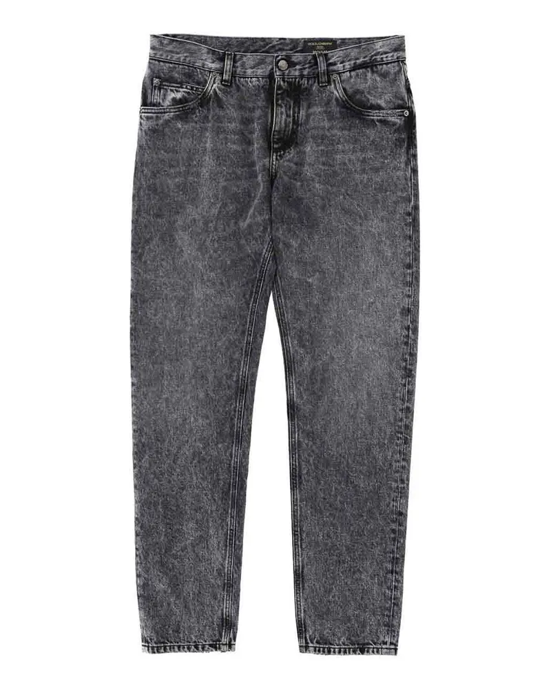 Dolce & Gabbana Skinny Jeans - Schwarz Schwarz