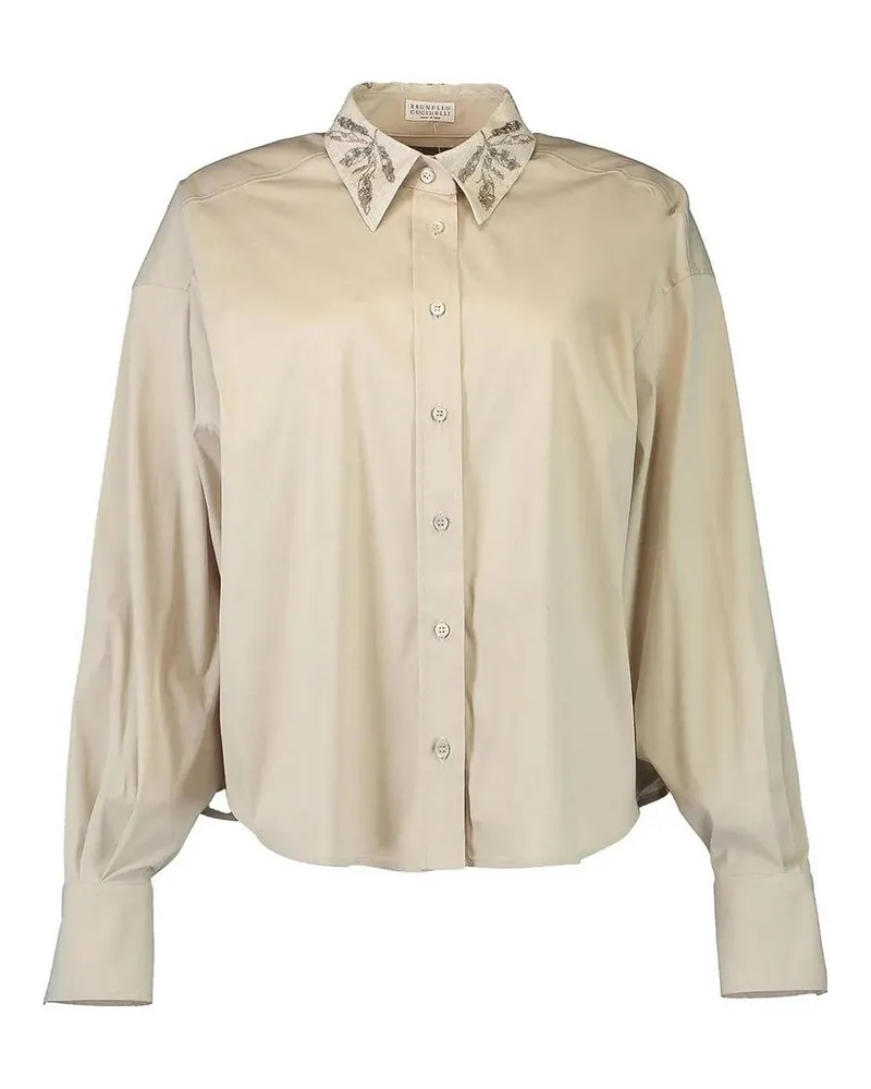 Brunello Cucinelli Hemd - Beige Beige