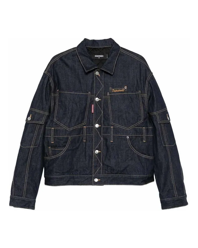 Dsquared2 Jeansjacke - Dunkelblau Dunkelblau