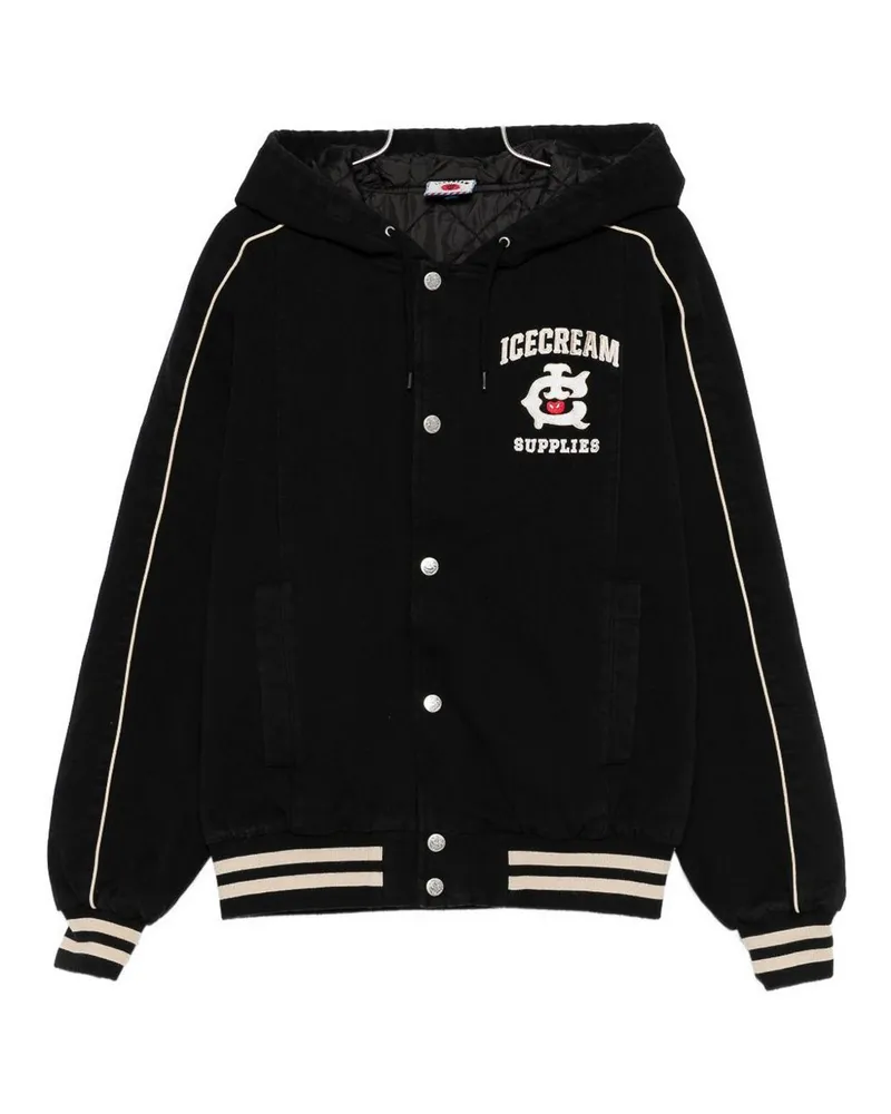 ICECREAM Bomberjacke - Schwarz Schwarz
