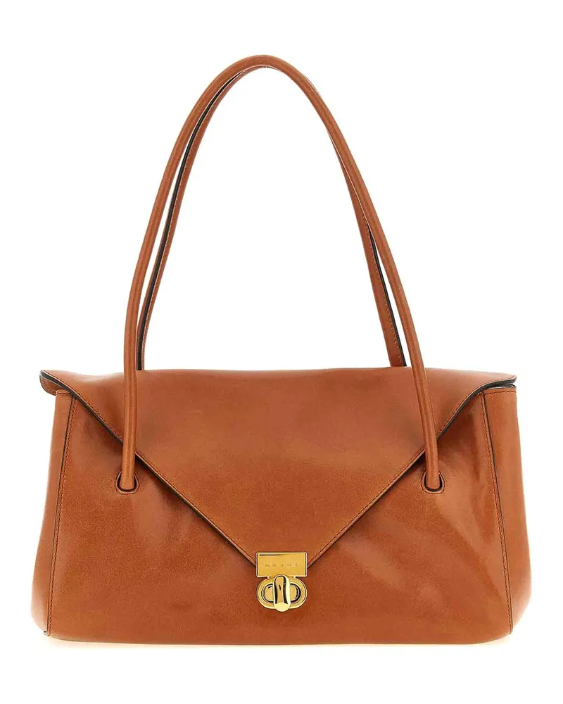 Marni Schultertasche - Braun Braun