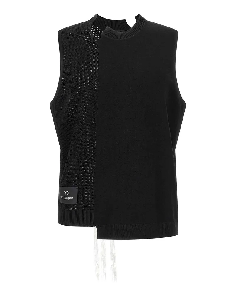 Y-3 Weste - Schwarz Schwarz