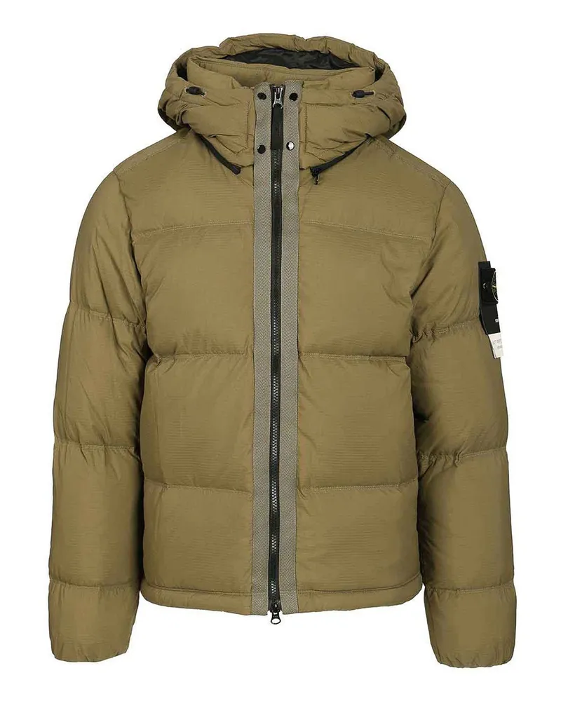 Stone Island Daunenjacke - Grün Grün