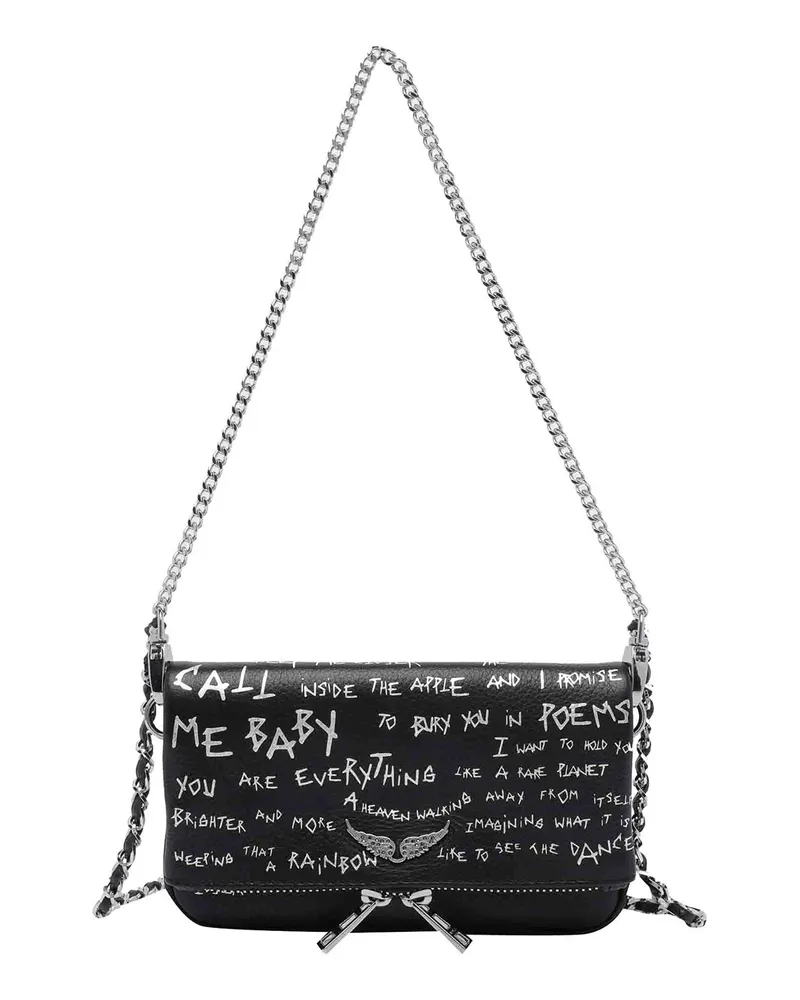 Zadig & Voltaire Schultertasche - Schwarz Schwarz