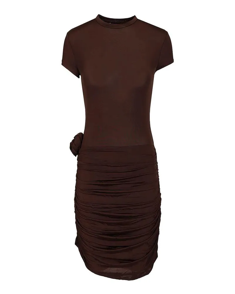 ROTATE Birger Christensen Kurzes Kleid - Braun Braun