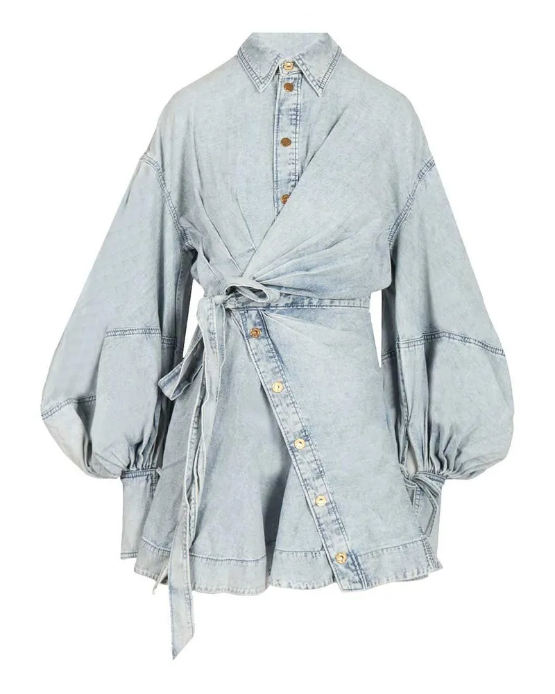 Zimmermann Kurzes Kleid - Blau Blau