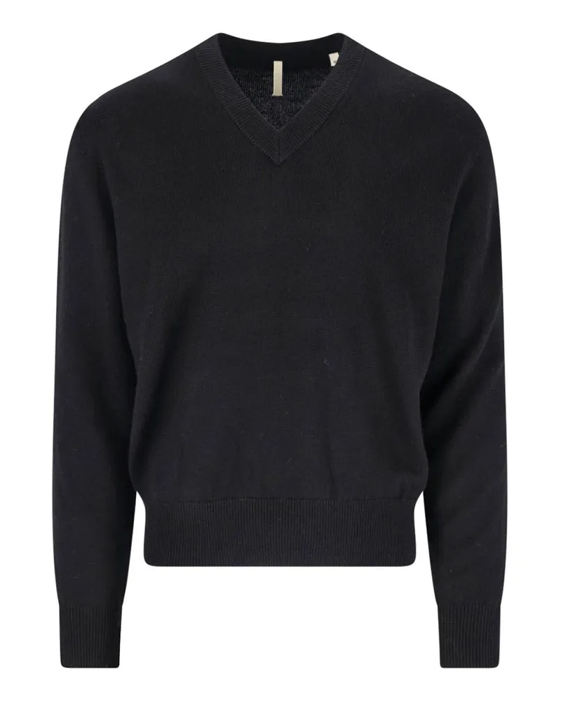 Sunflower Rundhalspullover - Schwarz Schwarz