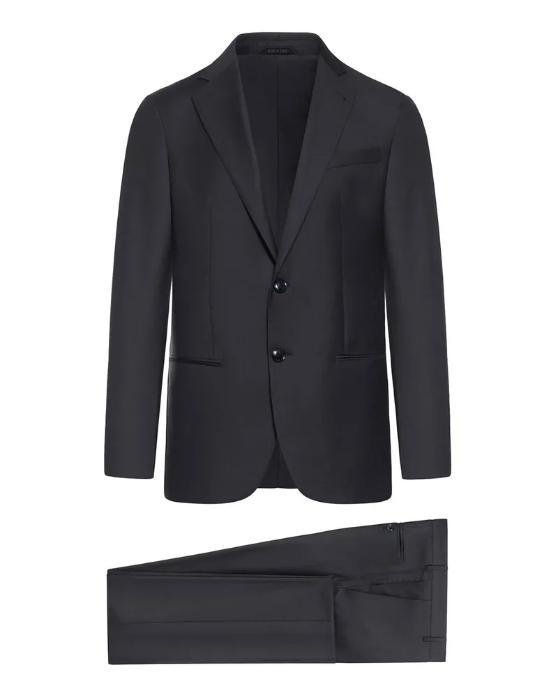 Giorgio Armani Eleganter Anzug - Blau Blau