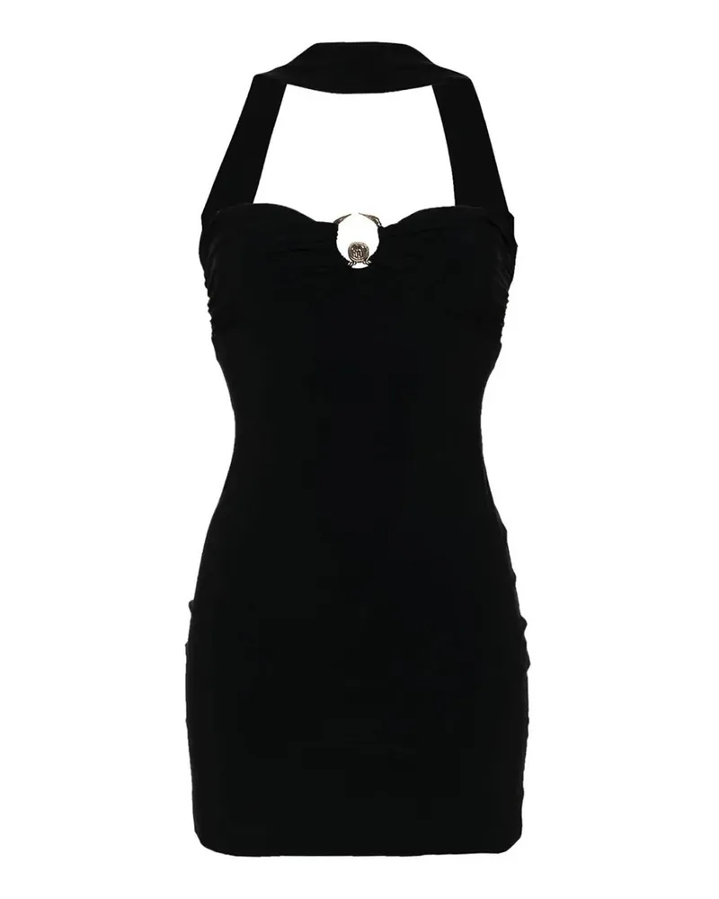 Roberto Cavalli Kurzes Kleid - Schwarz Schwarz