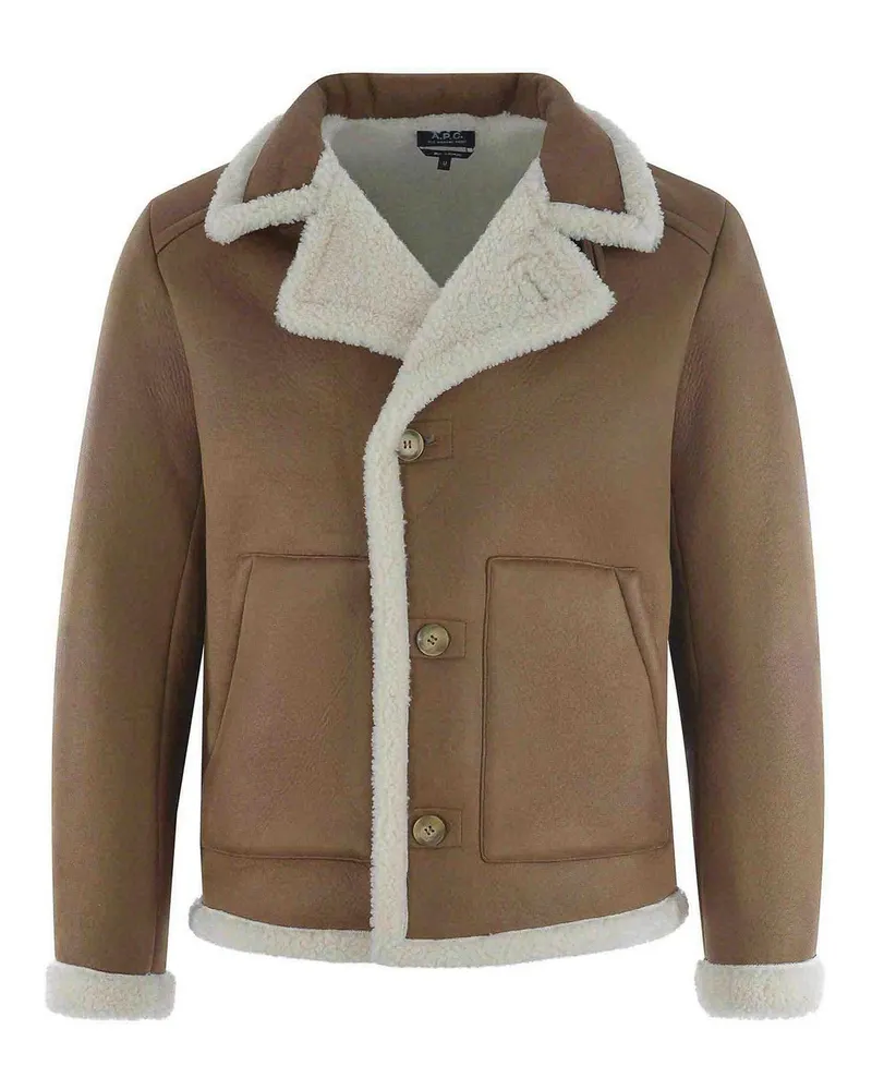 A.P.C. A. P.C. Casualjacke - Camel Camel