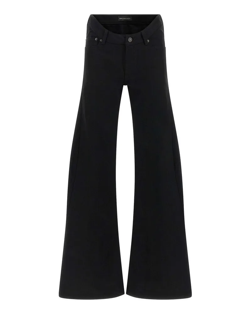 Balenciaga Bootcut Jeans - Schwarz Schwarz