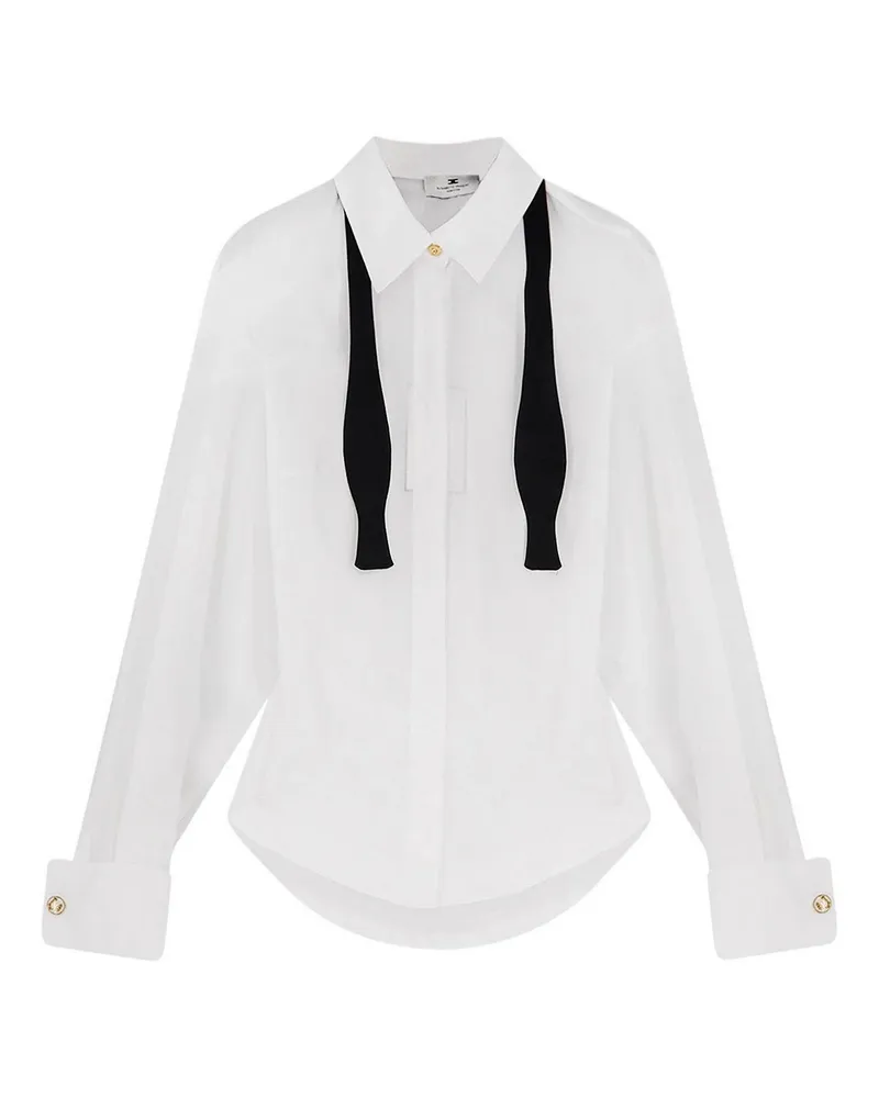 Elisabetta Franchi Hemd - Schwarz Schwarz