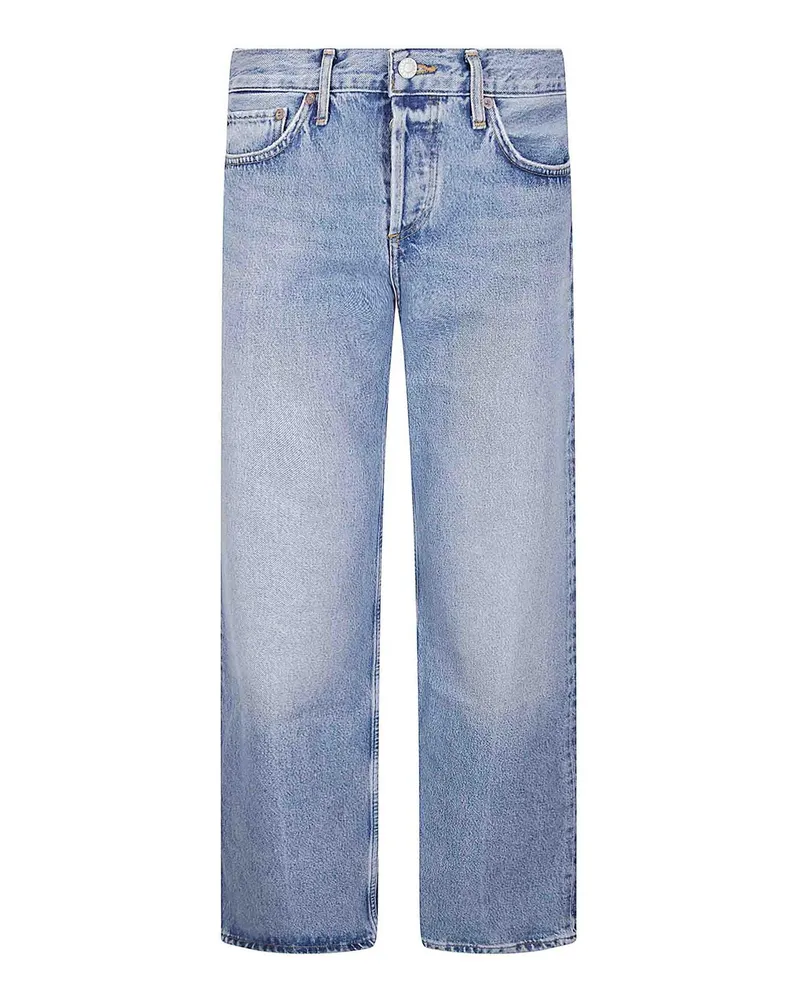 AGOLDE Straight Leg Jeans - Blau Blau