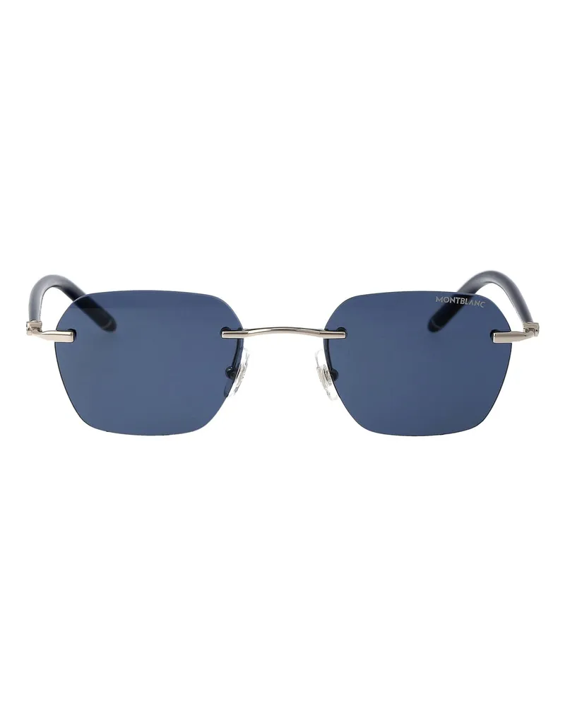 Montblanc Sonnenbrille - Silber Silber