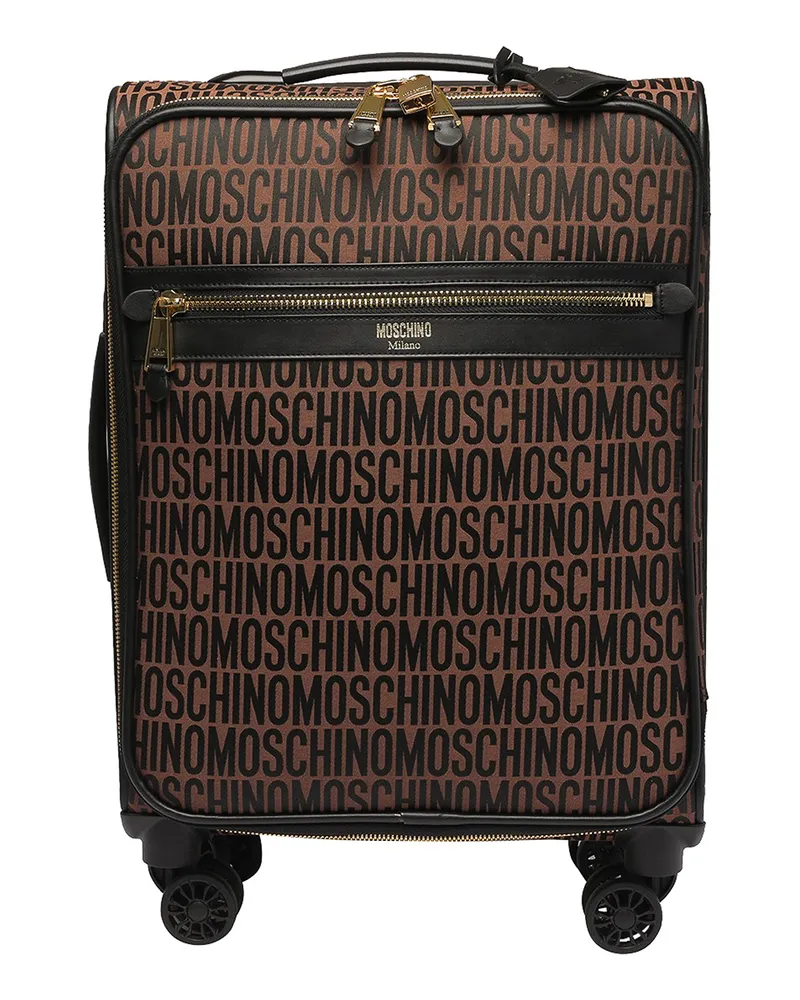 Moschino Reisetasche - Schwarz 