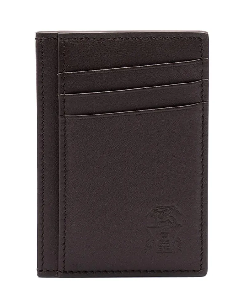 Brunello Cucinelli Portemonnaie - Dunkelbraun Dunkelbraun