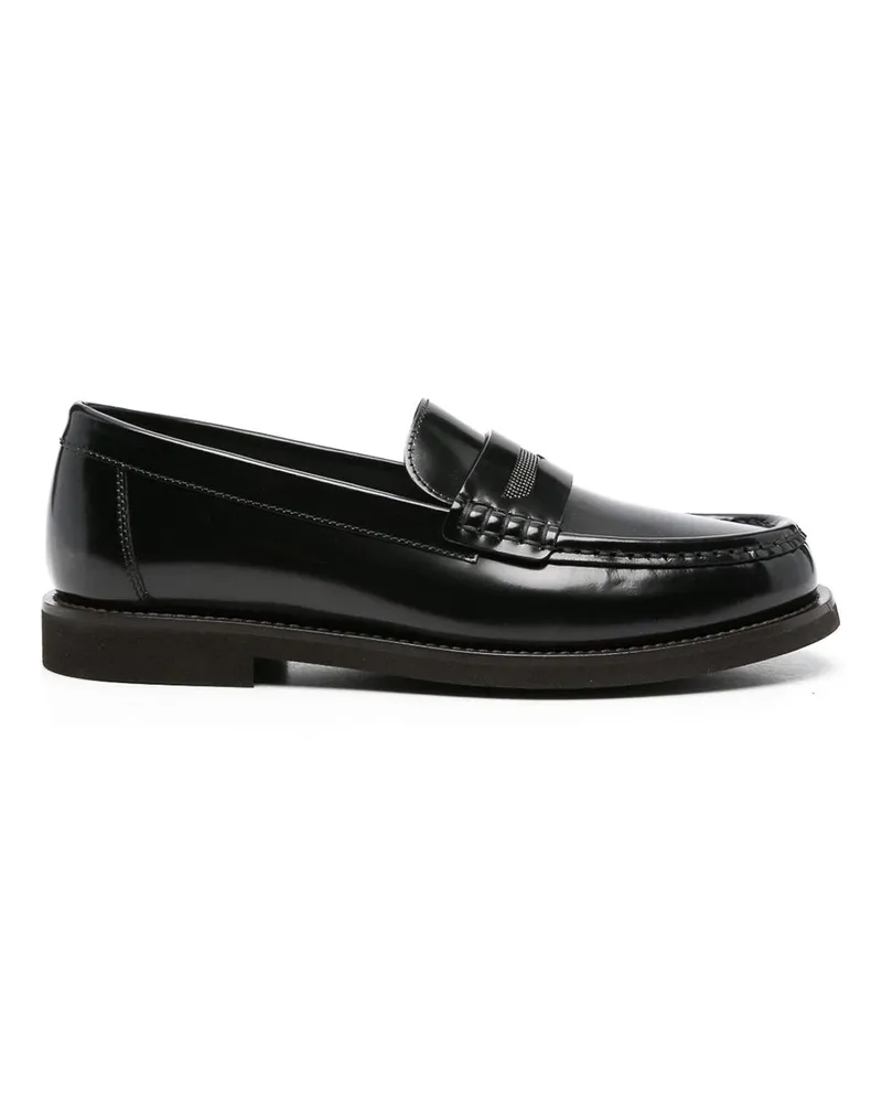 Brunello Cucinelli Mokassins - Schwarz Schwarz