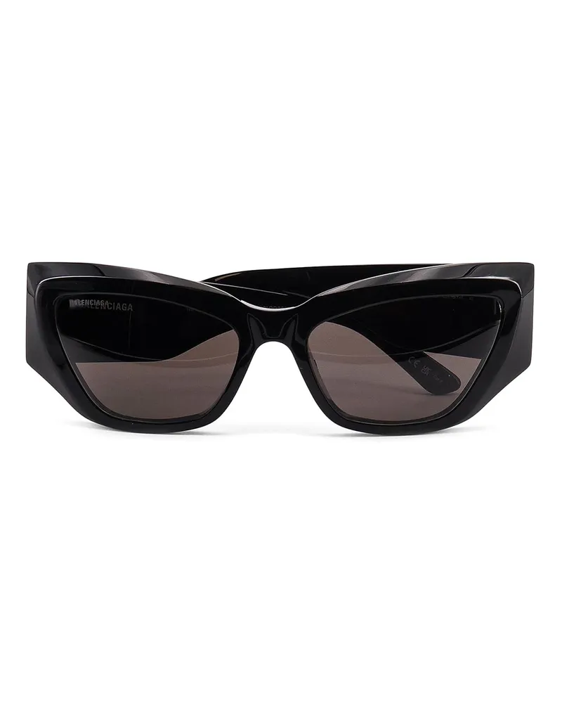 Balenciaga Sonnenbrille - Schwarz Schwarz
