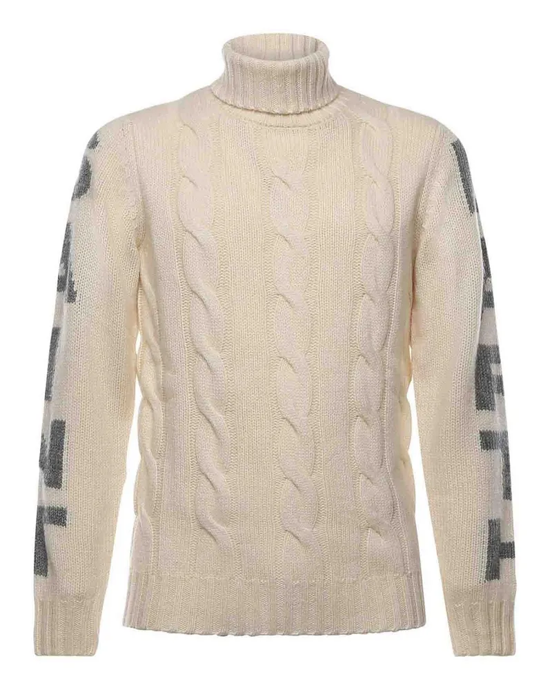 MC2 Saint Barth Rollkragenpullover - Weiß Weiß