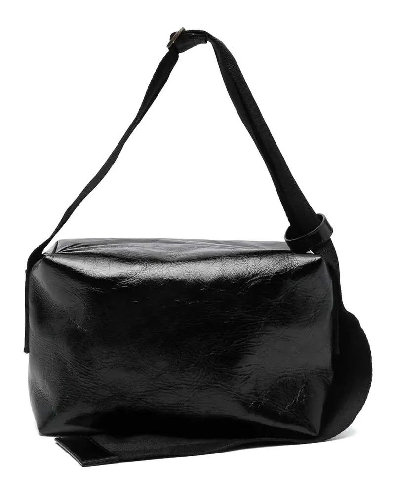Uma Wang Schultertasche - Schwarz Schwarz