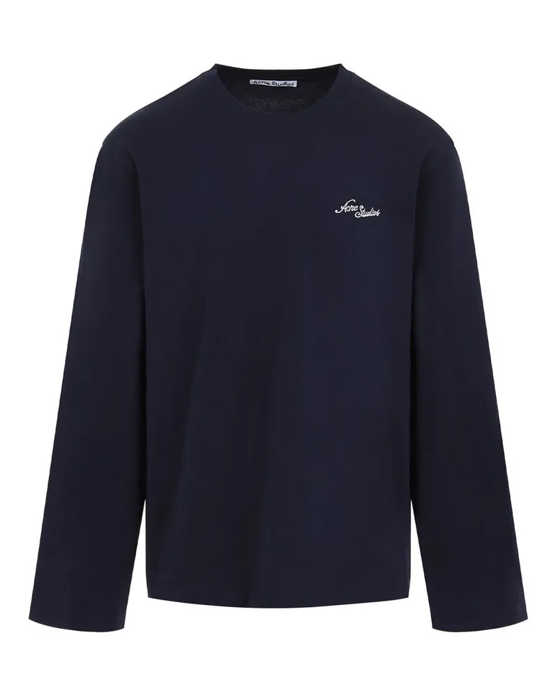 Acne Studios T-Shirt - Blau Blau