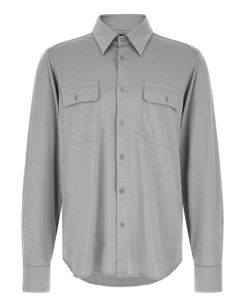 Tom Ford Hemd - Grau Grau