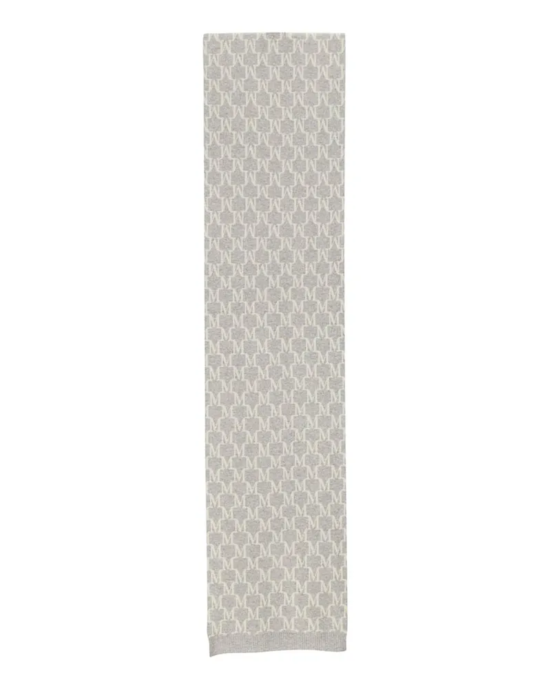 Max Mara Schal - Grau Grau
